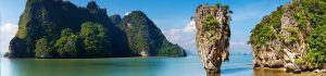 James bond siland in the Phang Nga Bay, Thailand