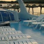 Sun deck on Somboon liveaboard at Similan island