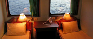 Cabin Twin share on Somboon liveaboard at Similan island