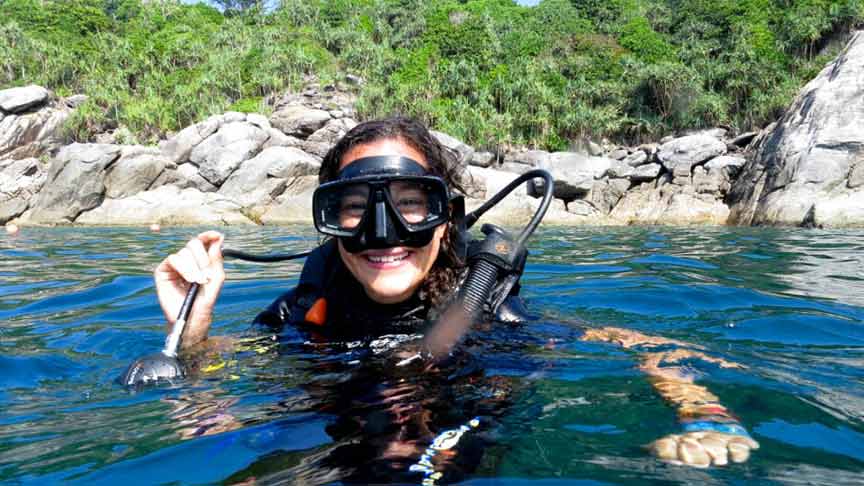 Diving course open water phuket rawai